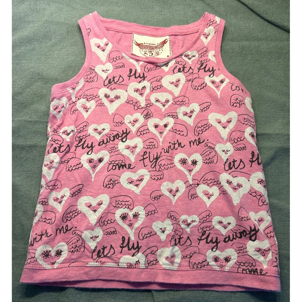 Paper Wings Australia sz‎ 5 tank organic cotton